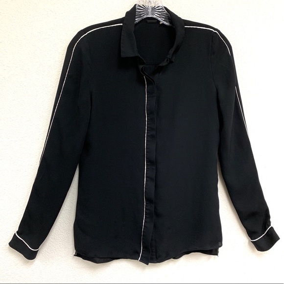 Elie Tahari ’Tyra’ Silk Blouse - Picture 2 of 7